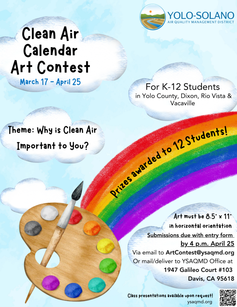 Calling All Student Artists for the 2025 Clean Air Calendar Art Contest ...